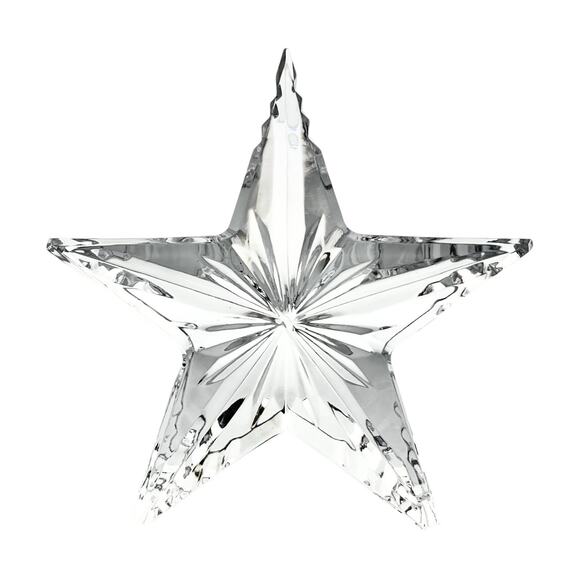 Waterford Other - Waterford Crystal Standing or Flat Star Paperweight 3 3/4” Signed